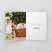 Carte photo Joyeux Stressmas Rudolph Noël (Intérieur)