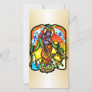 Carte photo Krishna