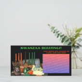 Carte photo Kwanzaa (Debout devant)