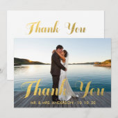 CARTE PHOTO L'ÉPOUSANT DE MERCI DE L'ÉLÉGANCE (Devant / Derrière)