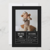 Carte Photo Little Man Anniversaire (Devant)