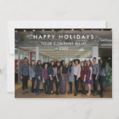 Carte Photo Logo photo de l'équipe d'affaires moderne No (Devant)