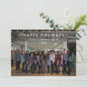 Carte Photo Logo photo de l'équipe d'affaires moderne No (Debout devant)