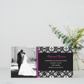 carte photo MARIAGE DAMASSÉ 311 CHAUDS (Debout devant)