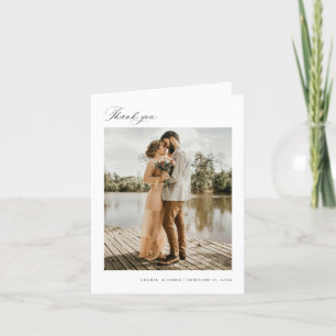 Carte photo Mariage de Merci minimal