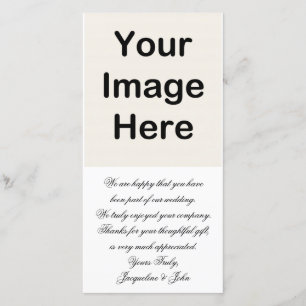CARTE PHOTO ~ MARIAGE MERCI