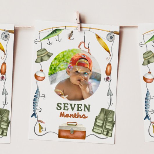 Carte photo mensuel de pêche