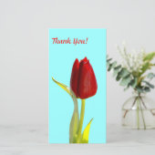 Carte photo Merci (Debout devant)