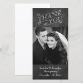 Carte photo Merci (Devant / Derrière)