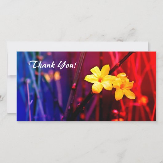 Carte photo Merci (Devant)