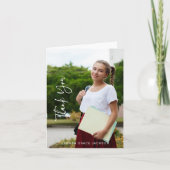 Carte photo Merci (Devant)