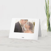 Carte photo Merci (Dos)