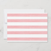 Carte Photo Merci Citrouille - Fille (Rayures) (Dos)