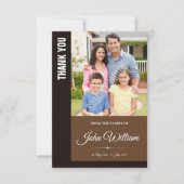 Carte photo Merci commémoratif (Devant)