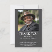 Carte photo Merci de sympathie (Devant)