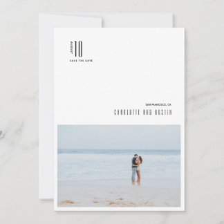 Carte Photo minimaliste moderne