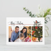 Carte Photo moderne 1 ou 3 avec Robin Noël (Debout devant)