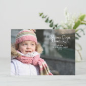 Carte photo moderne de Rosh Hashana (Debout devant)