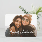 Carte photo moderne Merriest (Debout devant)
