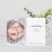 Carte photo moderne simple (Debout devant)