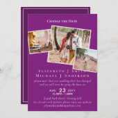 Carte PHOTO Modifier la date Plans reporter N'IMPORTE QU (Devant / Derrière)