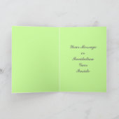 carte photo monogramme rayures (Intérieur)