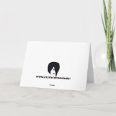 Carte photo Mosaic Christmas (Dos)