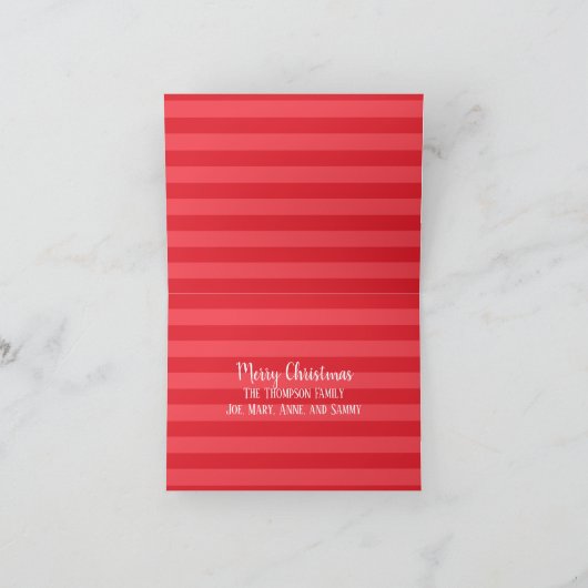 Carte photo multiphoto Santa Claus Elf Christmas (Intérieur)