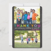 Carte photo multiple fait sur commande de Merci (Devant)