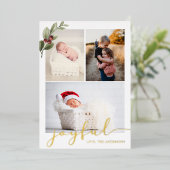 Carte Photo Multiple Joyeuse (Debout devant)