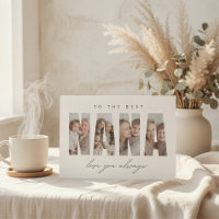 Carte photo NANA personnalisée | Moderne sur mesur