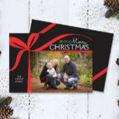 Carte photo Noël Bow