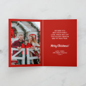 Carte Photo NOEL Greenery Berries (Intérieur)