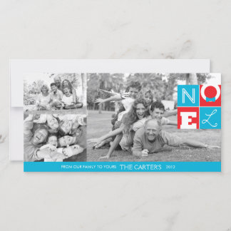 CARTE PHOTO NOEL Holiday 4x8