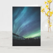Carte Photo Northern Lights (Fleur jaune)