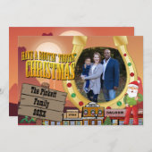 Carte photo Old West Christmas (Devant / Derrière)