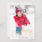 Carte photo or Cheer (Devant)