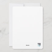 Carte photo or Cheer (Dos)