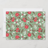 Carte photo Peace Love Hope Joy Christmas (Dos)