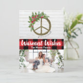 Carte photo Peace On Earth (Debout devant)