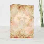 Carte photo personnalisable - Caniche blanc (Dos)