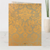 Carte photo personnalisable - Chien de Chine (Dos)