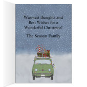 Carte photo personnalisable Rero Fiat 500 (Intérieur (Droit))