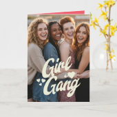 Carte Photo personnalisé pour la Saint-Galentin (Fleur jaune)