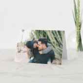 Carte photo personnalisée (Devant)