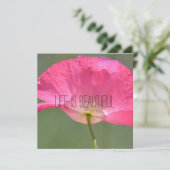 Carte Photo personnalisée (Debout devant)