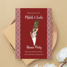 Carte photo personnalisée de la Palestine Signe He