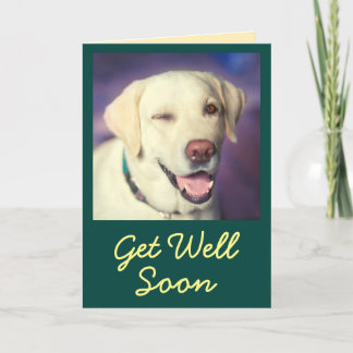 Carte Photo personnalisée et encouragement se porter bie