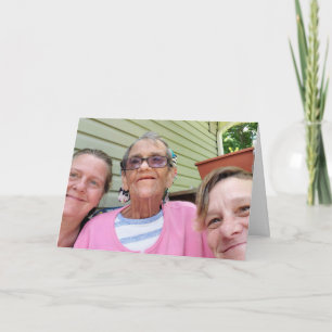 Carte Photo personnalisée Just Sayin Hi