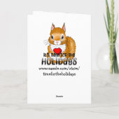 Carte Photo personnalisée Saint Valentin (Dos)